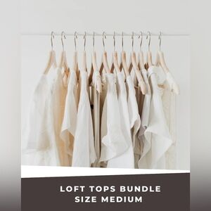 LOFT 5 Piece Tops Bundle Size Medium